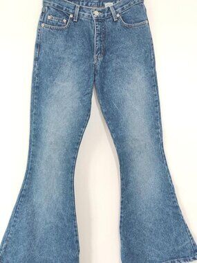 Vintage Y2K Women's Hot and the Gang Flare Jeans 5